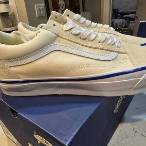 Vans Premium Old Skool 36 Off White VN000CNGOFW Men's Size 12 SHOES NEW